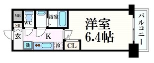 S-RESIDENCE江坂の物件間取画像